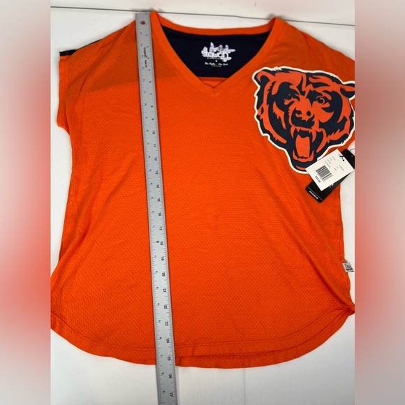 Touch by Alyssa Mulino Bears Top Size Small Orange / Blue NWT - Picture 8 of 11